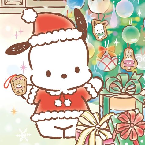 Christmas Matching Pfps Sanrio, Sanrio Christmas Wallpaper Ipad, Pochacco Thanksgiving, Hello Kitty And Dear Daniel Christmas, Merry Christmas Eve Aesthetic, Cute Christmas Icons Aesthetic, Sanrio Christmas Pfp Matching, Christmas Pfp Sanrio, Kuromi Christmas Pfp