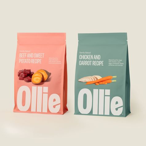 Sustainable Food Packaging Design, Healthy Food Graphic Design, Dog Food Branding Design, Petfood Package Design, Dog Food Package Design, Pet Food Packaging Design Creative, Dog Treat Packaging Design, Animal Food Packaging, Pet Treats Packaging