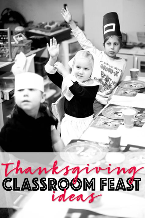 Thanksgiving Feast Ideas, Homeschool Thanksgiving, Feast Ideas, Preschool Food, History Homeschool, Pilgrims And Indians, The First Thanksgiving, Pink Peppermint, Thanksgiving Classroom