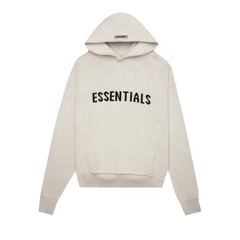 Essentials Knit Sweater, Essentials Knit Hoodie, Essentials Hoodie, Fear Of God Essentials, Unisex Sweater, Fear Of God, Knit Hoodie, Mens Essentials, Trendy Colors