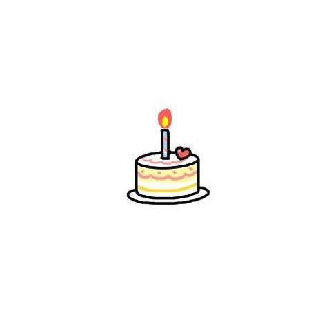 Bday Cake 심플한 그림, Cake Drawing, Insta Icon, Small Drawings, Instagram Wallpaper, Mini Drawings, Instagram Logo, Cute Little Drawings, Instagram Highlight Icons