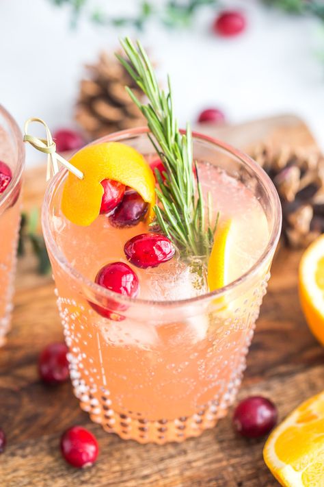 Orange Cranberry Gin and Tonic Jalapeño Vodka, Gin Drink Recipes, Best Christmas Cocktails, Paleo Christmas, Christmas Gin, Winky Face, Coctails Recipes, Tonic Recipe, Gin Recipes