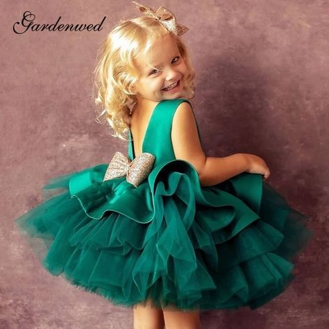 Sakura Dress, Satin Tulle, Pageant Gowns, فستان سهرة, Wedding Flower Girl, Birthday Dress, Dresses Kids Girl