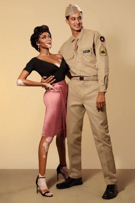 cute halloween couples costumes ideas Celebrity Couple Costumes, Couples Costume Ideas, Cute Couples Costumes, Popular Halloween Costumes, Celebrity Couple, Dorothy Dandridge, Kyle Kuzma, Harry Belafonte, Couples Costume