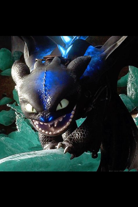 The Alpha Httyd Toothless, Kartu Pokemon, Toothless Night Fury, Night Fury Dragon, Httyd Art, Hiccup And Toothless, Toothless Dragon, Dragon Memes, Dreamworks Dragons