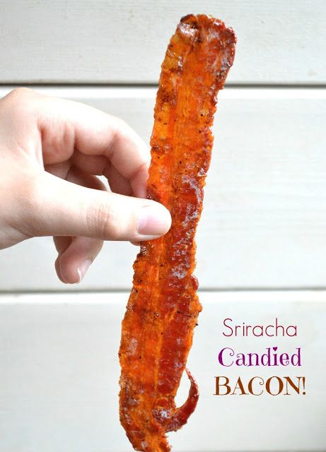 Sriracha Bacon, Bacon Candy, Bacon Desserts, Pig Candy, Healthy Pork Recipes, Healthy Pork, Beer Bacon, Moms Cooking, Baked Bacon