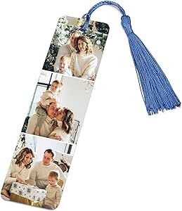 Personalized Master Metal Book Mark with Tassel Custom Engraved Photo Color Picture Bookmark for Girlfriend Boyfriend Book Worms Birthdays Christmas Valentine's Day Gift Picture Bookmark, Photo Bookmarks, Tassel Bookmark, Custom Bookmarks, Personalized Bookmarks, Teachers Day Gifts, Teacher Friends, Book Markers, Bookmark Gifts