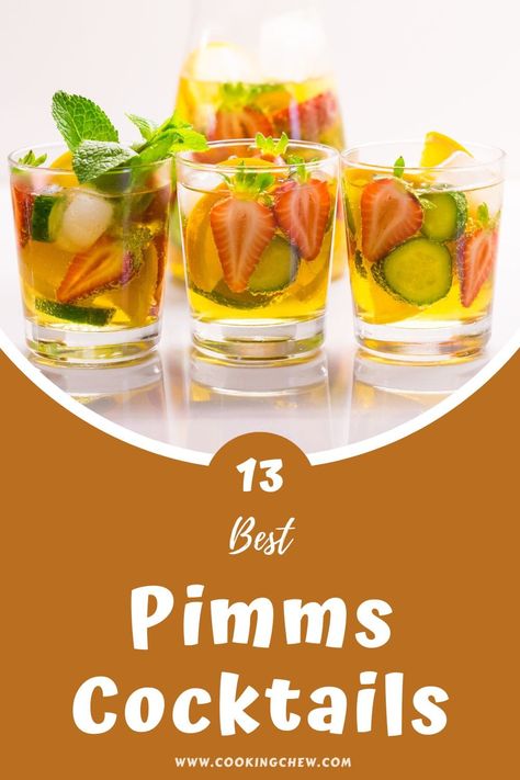 Pimms Cup Recipe, Pimms Recipe, Pimms Cocktail, Ginger Ale Cocktail, Pimm's Cup, Boat Drinks, Unique Cocktail Recipes, Pimms Cup, Mint Cocktails