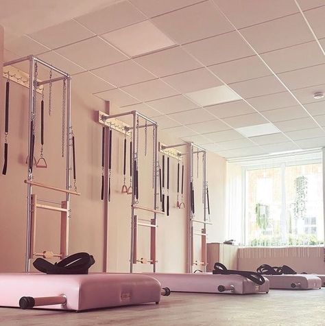 Gratz Pilates on Instagram: "GoneGratz… welcome to @arbeia_pilates in the north east of England. She said, I did my training on Gratz and got spoiled 😄 so I knew I wanted the same for my own place. I worked at a few places in between training and opening my own, that used different makers and I just didn’t think they were as good or as effective for classical exercises. And Gratz looks so sleek 😬! Vinyl is pink. #gratz #teamgratz" Gratz Pilates, My Own Place, Own Place, Pilates Studio, North East, She Said, Pilates, England, Sleek