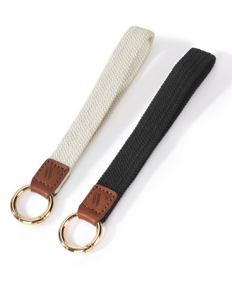 PRICES MAY VARY. 【STRETCHY NYLON MATERIAL】This keychain wrist lanyard is made of a soft and stretchy nylon weave strap and high-quality genuine leather, ensuring long-lasting use without causing any skin allergies. The keychain wristlet features a high-quality alloy metal buckle that adds durability and lightweightness. 【FREE YOUR HANDS】This car accessories for women interior is designed with simplicity and style, perfect for everyday use. It helps keep your keys organized and easy to find, whil Wristlets Keychain, Keychain Wrist, Wrist Keychain, Boho Office, Keychain Lanyard, Keychain Wristlet, Wrist Lanyard, Car Accessories For Women, Key Lanyard