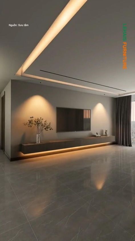 Luxury Interior Design Living Room, Minimalist Living Room Decor, Latest Living Room Designs, Home Hall Design, Interior Design Your Home, Hall Interior Design, Casa Country, Living Room Design Inspiration, Living Room Design Decor