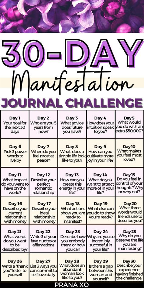 Quotes Dream, Manifestation Tips, Journal Challenge, Spiritual Journals, Self Care Bullet Journal, Writing Therapy, Vie Motivation, Spiritual Manifestation, Yoga Exercises