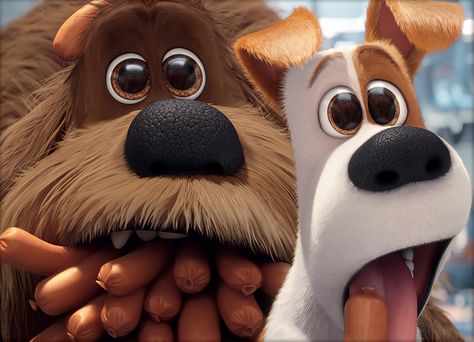 The Secret Life of Pets/Gallery | The Secret Life of Pets Wiki | Fandom Duke Secret Life Of Pets, Pets Movie, Pet 1, Secret Life Of Pets, Pets 3, Animation Movie, Imaginary Friend, Happy Art, Cartoon Movies