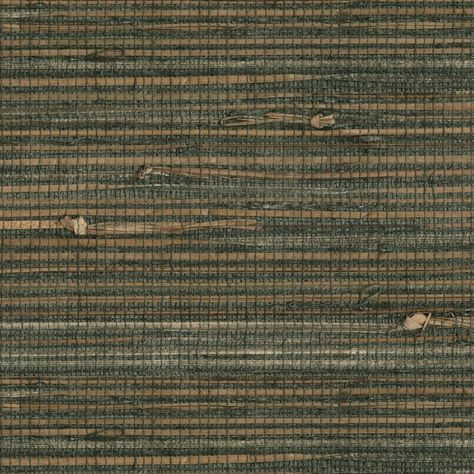 Kenneth James Reju Charcoal Grasscloth Wallpaper - 2693-65663 Common Area Decor, Grey Grasscloth Wallpaper, Study Guest Room, Half Bath Decor, Peelable Wallpaper, Zen Interiors, Brewster Wallcovering, Charcoal Wallpaper, Floor Renovation