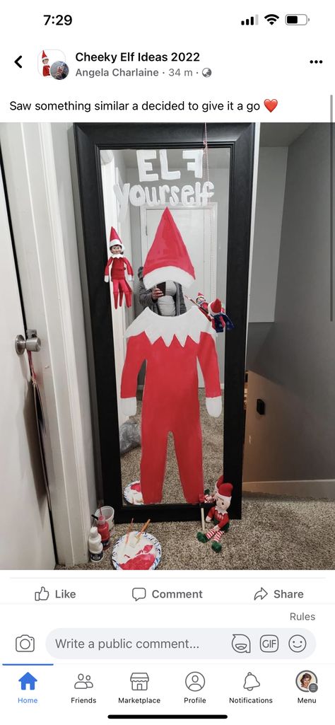 Let’s Take An Elfie Door, Elf On The Shelf Portal Door, Elf On The Shelf Classroom Door, Elf On The Shelf Door Decorating Contest, Christmas Door Decorating Contest, Door Decorating Contest, Snowman Door, Elf Activities, Elf Antics