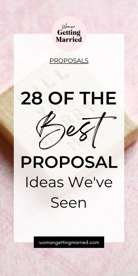 Surprise Wedding Proposal Ideas, Proposal Without Ring, Funny Wedding Proposals, Proposal Boxes Engagement, Great Proposal Ideas, Simple Intimate Proposal, Non Traditional Proposal Ideas, Amazing Proposal Ideas, Romantic Wedding Proposal Ideas