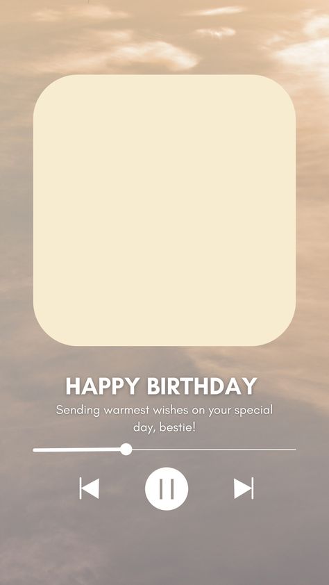 Birthday Template | Instagram Story Idea | Bestie | Layout for Instagram Cute Birthday Template, Birthday Template Instagram, Layout For Instagram, Create Birthday Invitations, Happy Birthday Icons, Collage Photo Frame Design, Happy Birthday Bestie, Instagram Story Idea, Happy Birthday Best Friend Quotes