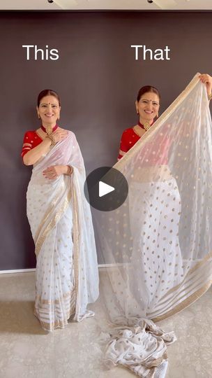 27K views · 3.8K reactions | elegance at its finest! 💫 
Adorn yourself in this exquisite white pure georgette Banarasi saree with a stunning zari border. Comes with a contrast ready made fully stitched  blouse,  the price of this saree and stitched blouse is just Rs 1800/-

This is Perfect for weddings or any special occasion, make a statement that’s timeless and graceful. 

Beautiful saree and stitched blouse from @elegancysaree @wearyourchoice 

Check their pages from @elegancysaree @wearyourchoice 

✨ #BanarasiSaree #EthnicElegance #SareeLove #WeddingSeason #Fashionista | Heena Gehani | Sanjay Leela Bhansali · Chaudhavi Shab Georgette Sarees For Wedding, Off White Saree Contrast Blouse, White Saree With Contrast Blouse, White Banarasi Saree, White Georgette Saree, Georgette Banarasi Saree, Pure Georgette Sarees, Sanjay Leela Bhansali, White Saree