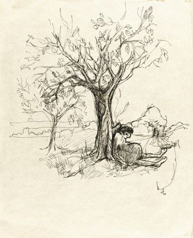 John Lennon's drawings, poems and prose Vintage Illustration Art Black And White, Winnie The Pooh Original Illustration, Tattoo Quotes Love, Winnie The Pooh Sketch, Eh Shepard, Winnie The Pooh Drawing, Widget Icons, Winnie The Pooh Quotes, Winnie The Pooh Friends