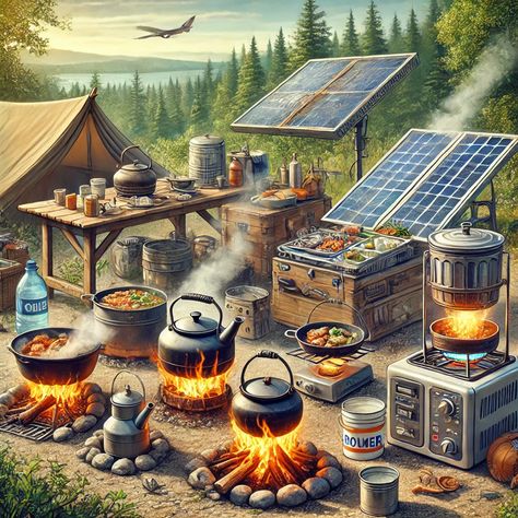 Cooking without power can be a daunting task, but with the right knowledge and preparation, it can become a seamless part of your off-grid lifestyle. Whether you’re preparing for an emergency or simply want to embrace a more self-sufficient way of living, this guide will provide you with comprehensive information on various off-grid cooking methods, […] Off Grid Kitchen, Thermal Cooking, Survival Tent, Solar Cooking, Solar Fan, Solar Oven, Emergency Food Storage, Emergency Food Supply, Emergency Plan