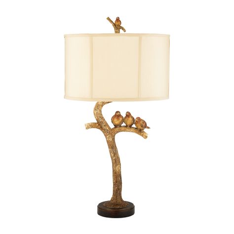 Sterling Industries Three Birds Table Lamp Bird Light, Three Birds, Gold Table Lamp, Art Deco Lighting, Table Lamp Sets, Black Table Lamps, Rugs Usa, Portable Lamps, Led Table Lamp