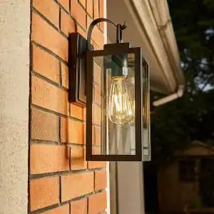 1-Light Matte Black Outdoor Wall Lantern Sconce Black Outdoor Lights, Creek House, Black Outdoor Wall Lights, Black Light Fixture, Outdoor Sconces, Outdoor Wall Lantern, Wall Lantern, Outdoor Wall Lights, Wall Light Fixtures