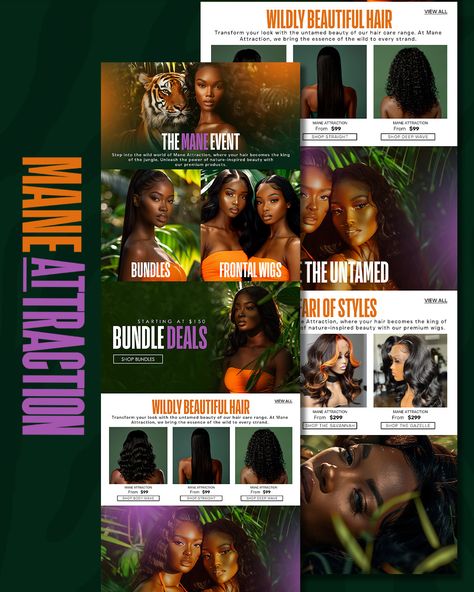 Welcome to the wild side of beauty! 🦁Introducing Mane Attraction, where your hair becomes the king of the jungle. Our nature-inspired hair care and stunning wigs bring the untamed beauty of the wild to every strand. Unleash your inner lioness and roar with confidence! 🌟 @graphicswithjaz is currently booking new clients. Visit website to book your services. 👩🏾‍💻Services offered: ▪️Logo Design ▪️Website Design ▪️Custom Package Design ▪️YouTube Intros ▪️Digital Flyer Designs ▪️Motion Flyers De... Youtube Intros, Digital Flyer, Logo Design Website, Website Logo Design, Shopify Website Design, King Of The Jungle, Professional Web Design, Digital Footprint, Shopify Website