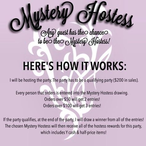 MYSTERY HOSTESS PARTY! Order from the special link below & get entered to win the hostess benefits earned by this party! FREE STUFF! Get your 3D Fiber Lashes now & rock fab lashes for your holiday parties! Younique makes a great gift, too! Click the link to order:  https://www.youniqueproducts.com/LisaLaird/business: Tupperware Games, Mystery Hostess Party, Younique Party Games, Mystery Host, Younique Marketing, Tupperware Party, Mystery Hostess, Younique Party, Younique Business