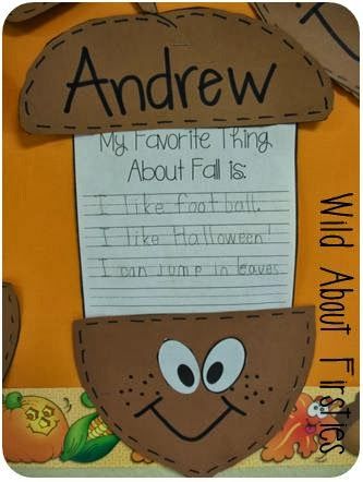 Want to spruce up your fall bulletin boards for the season? These ideas are simple, cute, and fun for your students to create to showcase their work and personality. #fallbulletinboards #fall #bulletinboardideas #teacherlife Acorn Writing, Acorn Craft, Fall Classroom Ideas, October School, Fall Writing, Fall Lessons, Acorn Crafts, 1st Grade Writing, First Grade Writing