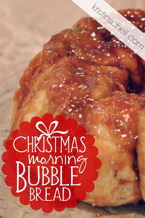 Christmas Monkey Bread, Easy Buns, Bubble Bread, Bubble Cake, Turquoise Table, Baked Breakfast Recipes, Brunch Casserole, Food Crush, Recipe Binder