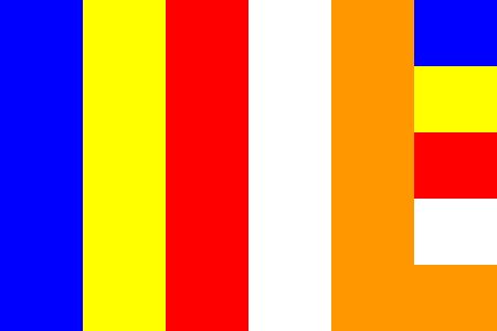 Buddhist flag Buddha Flag, Buddhist Flag, Buddhism Symbols, Flags With Names, Buddhist Symbols, Bodhi Tree, Gautama Buddha, Color Psychology, Flags Of The World