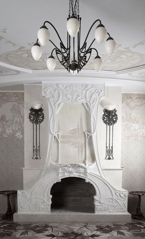 Art Nouveau Artists, Contemporary Art Nouveau, Motifs Art Nouveau, Art Nouveau Interior, Art Nouveau Furniture, Art Nouveau Decor, Casa Country, Art Nouveau Architecture, Art Nouveau Art