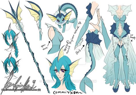 Human Vaporeon, Vaporeon Aesthetic, Blue Hair Cosplay, Vaporeon Cosplay, Pokemon Outfits, Pokemon Vaporeon, Cosplay Pokemon, Cosplay Poses, Pokemon Fashion