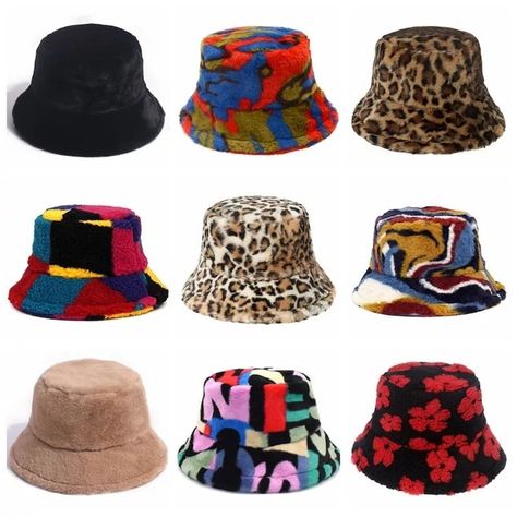 Winter Bucket Hat, Warm Hats, Fur Bucket, Faux Fur Bucket Hat, Fur Bucket Hat, Cold Weather Outfit, Bucket Hat Women, Headband Outfit, Boys Wear