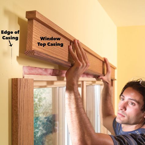 install window top casing Wide Entry Way Ideas, Craftsman Door Casing, Craftsman Style Window Trim, Trim Casing, Craftsman Style Windows, Windowsill Ideas, Craftsman Windows, Craftsman Window, Craftsman Window Trim