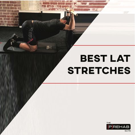 Best Lat Stretches For Overhead Mobility Lats Stretch, Lat Stretches, Overhead Mobility, Handstand Progression, Thoracic Spine Mobility, Stretches Before Workout, Passive Stretching, Thoracic Outlet, Middle Back Pain