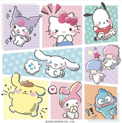 Hello Kitty Printables, Walpaper Hello Kitty, Charmmy Kitty, Hello Kitty Crafts, Hello Kitty Characters, 강아지 그림, Kitty Drawing, Hello Kitty Backgrounds, Hello Kitty Drawing