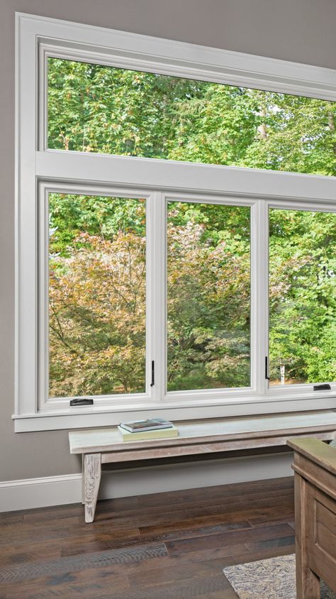 Office Windows Ideas, Types Of Windows Style, Composite Windows, Window Remodel, Window Inspiration, Residential Windows, Window Designs, House Redo, Double Window