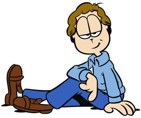 Jon Arbuckle from Garfield Jon Arbuckle, Garfield Wallpaper, Garfield Images, John Garfield, Garfield Cartoon, Garfield Comics, Kindle Publishing, Garfield And Odie, Boy Illustration