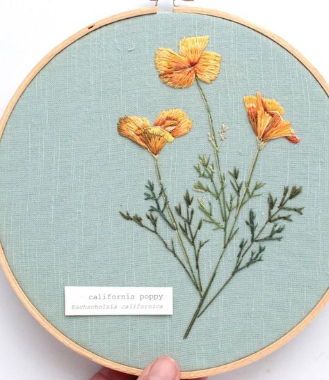 Anna Hultin в Instagram: «Some of my favorite pieces from 2021! 2022 is already looking like a very exciting year: a new baby, lots of big projects in the works and…» Poppy Embroidery, Colorado Artists, Macrame Wall Hanging Diy, Diy Embroidery Designs, Thread & Yarn, Wall Hanging Diy, California Poppy, Hand Embroidery Art, Embroidery Craft