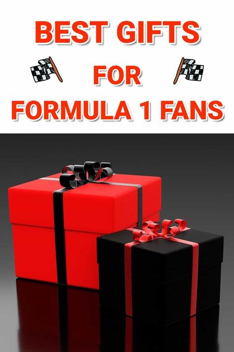 Gift Ideas for Formula 1 Fans - Race Fan Gifts - Presents For Racing Fans #F1 #grandprix #giftguide F1 Lover Gift, Race Car Gift Ideas, F1 Themed Gifts, F1 Present Ideas, Gifts For F1 Fans, Formula One Gifts, Diy F1 Gifts, F1 Diy Ideas, Formula 1 Gifts