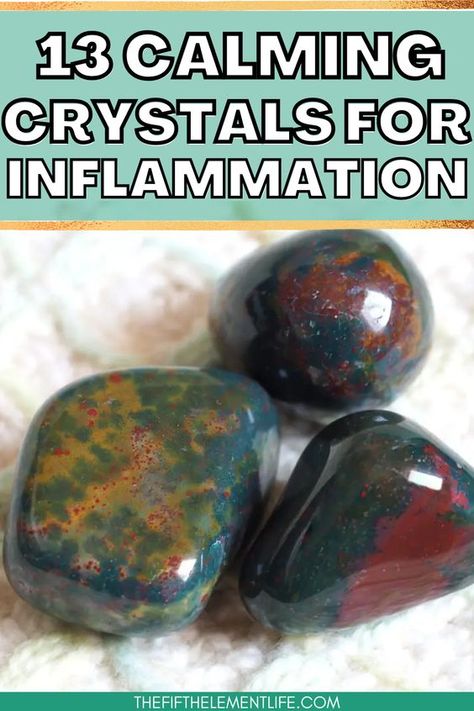 CrystalsForHealth: Say goodbye to inflammation woes with the magical properties of healing crystals. Renew, rejuvenate, and celebrate wellbeing. #CrystalMagic #JoyfulLiving Health Crystals Healing Stones, Healing Stones And Crystals Meanings, Healing Stones Meanings, Energy Stones Crystal Healing, Calming Crystals, Magic Room, Best Healing Crystals, Using Crystals, Balance Energy