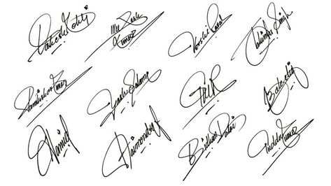 Signature with Letter A to Z Beautiful Signatures, Signatures Ideas, Charity Names, Best Signature, Professional Signature, Spelling And Handwriting, Cool Signatures, Digital Signature, Student Christmas Gifts