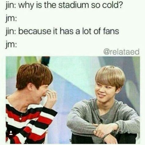 Best Dad Jokes, Jin Dad Jokes, Dad Jokes Funny, Corny Jokes, Puns Jokes, Bts Memes Hilarious, Bts Funny Moments, Memes Kpop, Bts Quotes