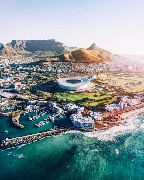 Green Point & Granger Bay areas - around the Cape Town Stadium.  #capetown South Africa Bucket List, Africa Bucket List, Sud Africa, African Gold, Visit South Africa, Africa Photography, Mama Africa, Travel Noire, African Sunset