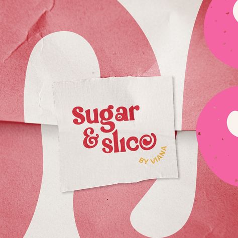 Welcome to the world of Sugar & Slice 🧁🍰 Where everything is home-baked with love & care ❤️ Viana’s passion for baking started with cakes and soon turned into a full fledged home- bakery! 💯🤞 She wanted to go for a unique, playful logo that represents her personality and passion for baking 👩‍🍳 Instead of the usual cake slice or a whisk, we went for a fun and unique mark that combines the swirl of a frosting with the charm of a cookie 🍪The uneven, curvy shape mirrors the homemade feel that ma... Small Business Bakery, Home Bakery Logo, Bake Shop Logo, Shape Mirrors, Business Bakery, Small Business Logo Design, Free Business Logo, Logo Design Inspiration Vintage, Home Bakery Business