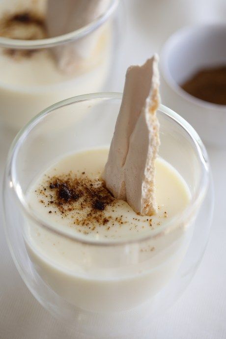 Lemon-Labneh Possets with Meringue and Burnt Lemon Powder - Ever Open Sauce Lemon Labneh, Dessert Person, Lemon Powder, Magic Ingredients, British Pudding, Lemon Juice Benefits, Benefits Of Lemon, Hot Lemon Water, Drinking Hot Water