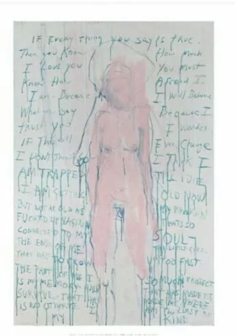 Tracey Emin Art, Tracy Emin, Tracey Emin, Art Foundation, British Artists, Edvard Munch, Royal Academy Of Arts, My Art Style, A Level Art