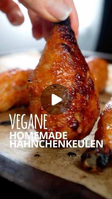 Vegan Drumsticks, Vegan For A Week, Vegan Recepies, Vegan Chicken, Plant Based Cookbook, Sweet And Sour Sauce, 8 Seconds, Recipes Vegan, Hand Blender