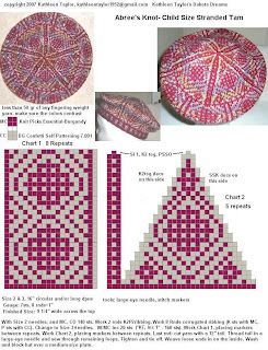 Kathleen Taylor's Dakota Dreams: Freebie Friday- Abree's Knot, Stranded Tam Tam Hat Pattern, Knitting Tam, Freebies Pattern, Tam Hat, Fair Isle Chart, Norwegian Knitting, Fair Isle Hat, Fair Isle Knitting Patterns, Freebie Friday